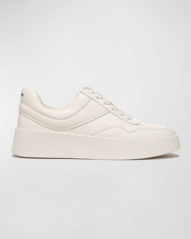 Warren Court Leather Low-Top Sneakers